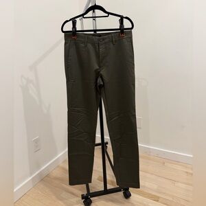 Banana Republic Olive Green Stretch Chinos